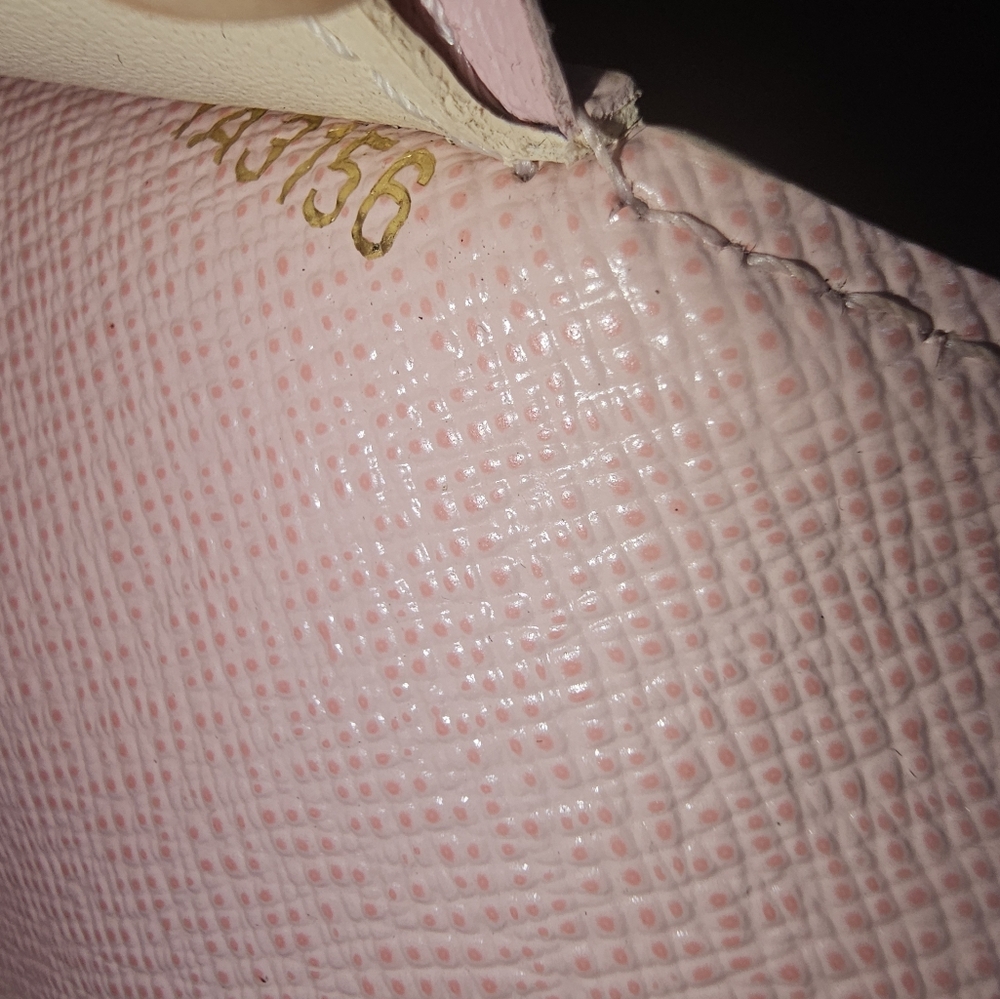 Authentic Louis Vuitton Damier Azur Emilie Wallet in Rose Ballerine 🌟 - Picture 10 of 10